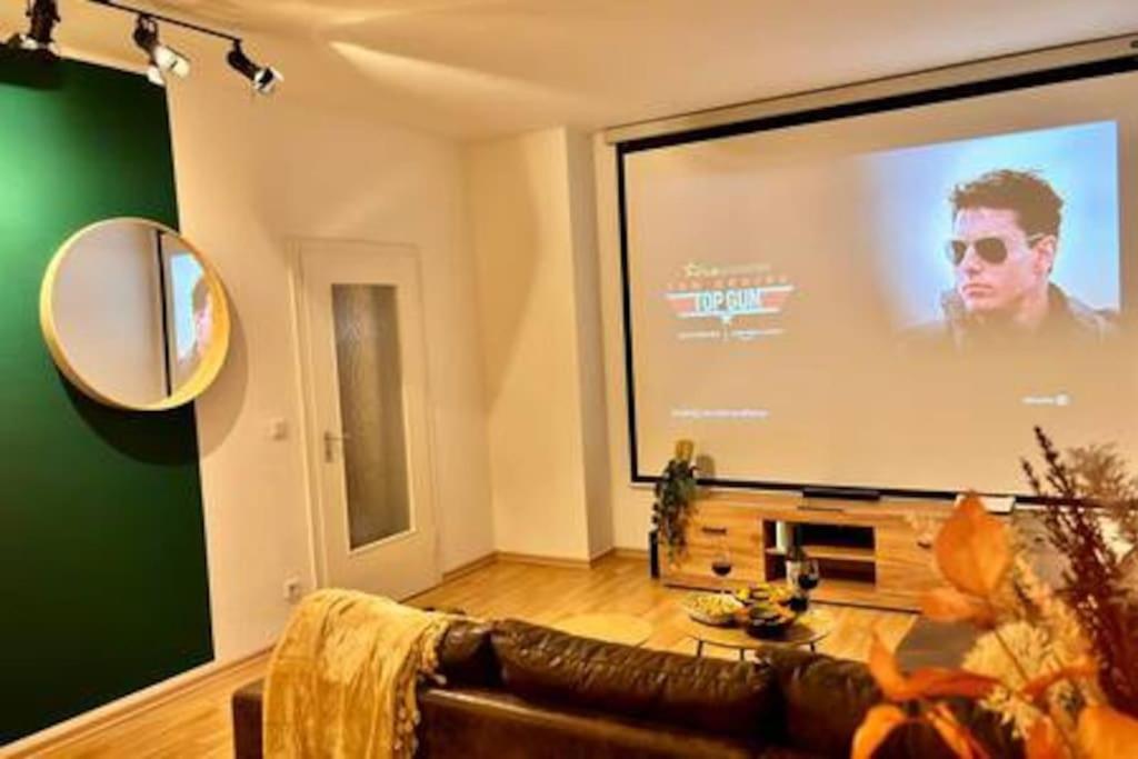 Modern & Stilvoll Mit Kino - Wii Apartment Essen Luaran gambar
